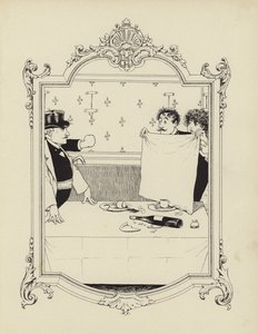 アイスクリームの思い出からの漫画 作： Albert Guillaume